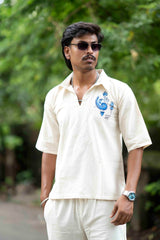Shiva Neelkanth Men's Handcrafted Cotton Co-Ord Set 💙