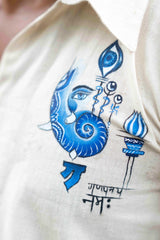 Shiva Neelkanth Men's Handcrafted Cotton Co-Ord Set 💙